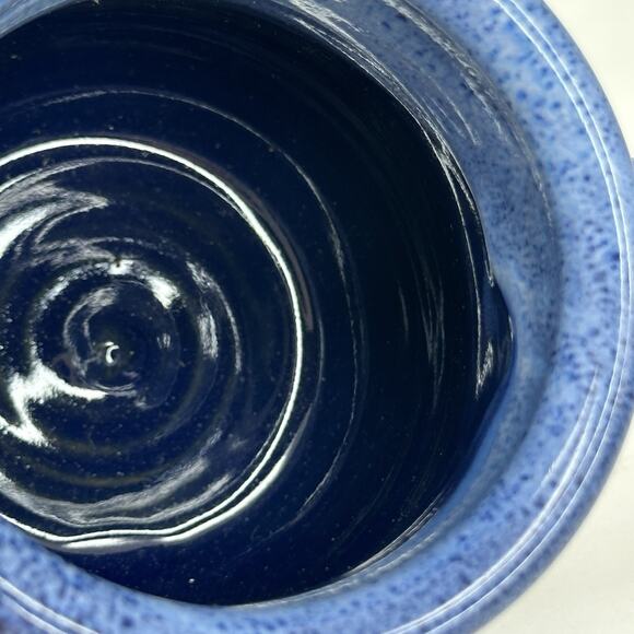 Deneen Pottery B & B Kiawah Island Large Size - BLUE DRIP Coffee Mug - Picture 3 of 5